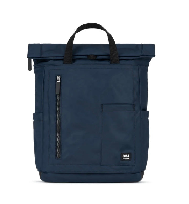 MIDNIGHT BLACK LABEL MEDIUM RECYCLED NYLON BACKPACK