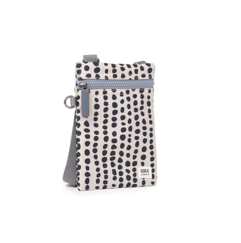 CHELSEA RECYCLED CANVAS LINEAR DOT BAG