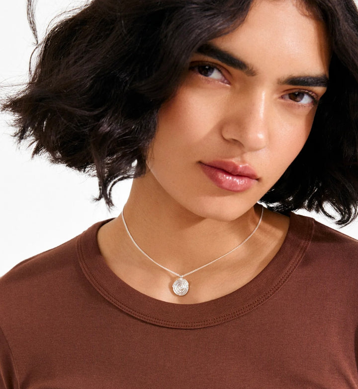 AIR SILVER PLATED NECKLACE