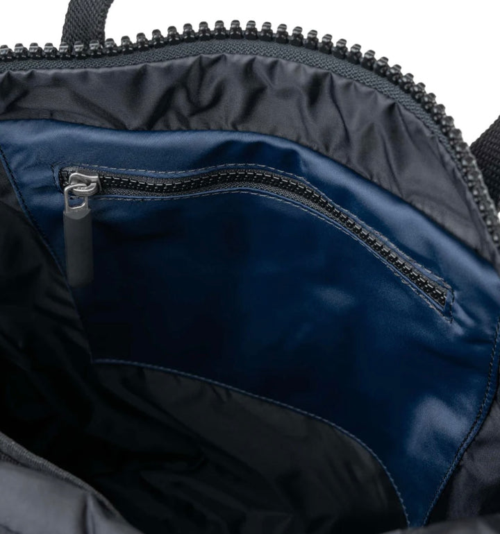 MIDNIGHT BLACK LABEL MEDIUM RECYCLED NYLON BACKPACK