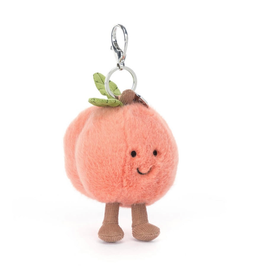 AMUSEABLES PEACH BAG CHARM