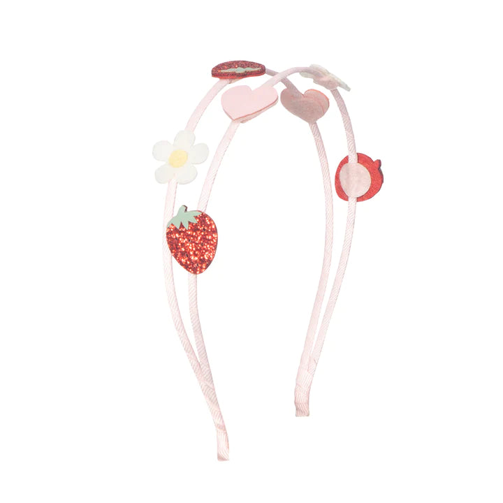 STRAWBERRY FAIR DOUBLE HEADBAND