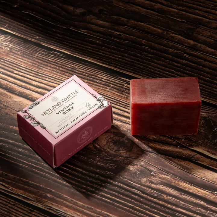 Vintage Rose Soap Brick