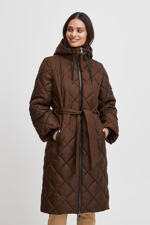 CHICORY COFFEE AMAXA PADDED JACKET