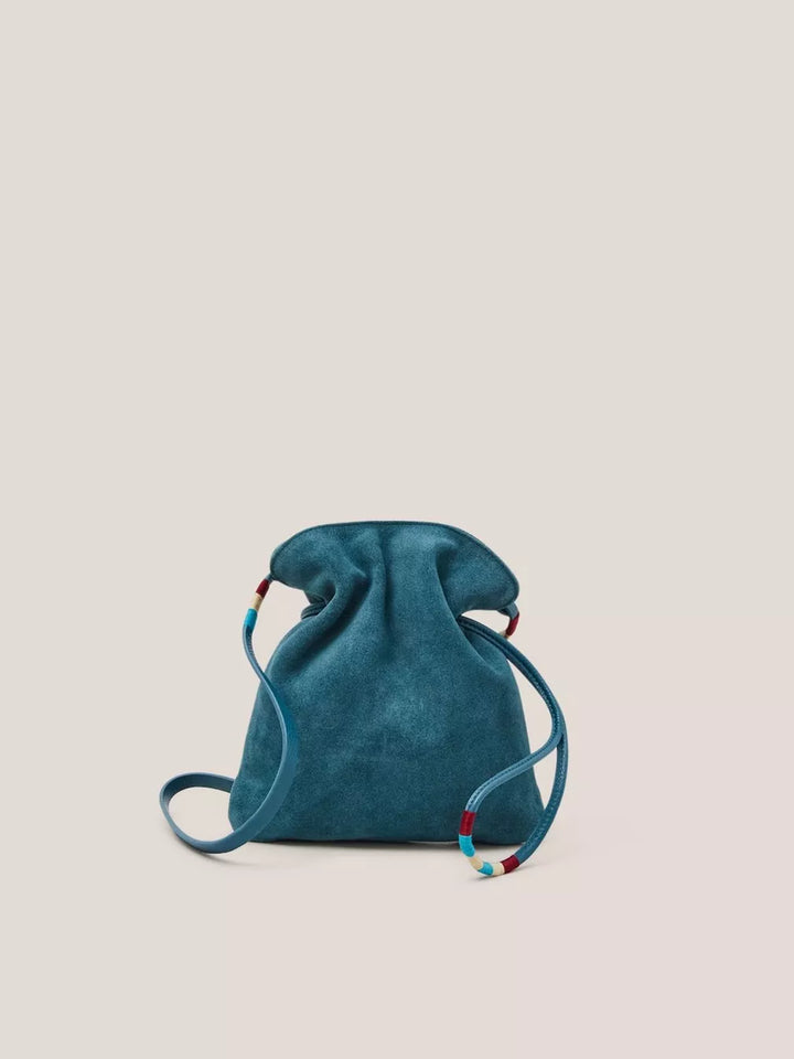 TEAL POLLY CONVERTIBLE POUCH BAG