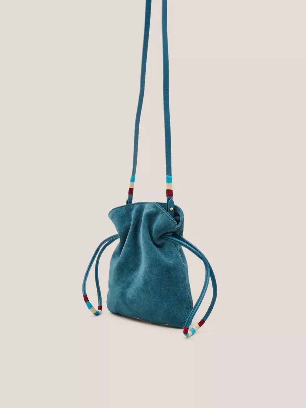 TEAL POLLY CONVERTIBLE POUCH BAG