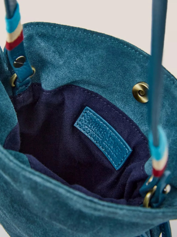 TEAL POLLY CONVERTIBLE POUCH BAG