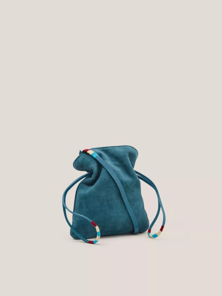 TEAL POLLY CONVERTIBLE POUCH BAG