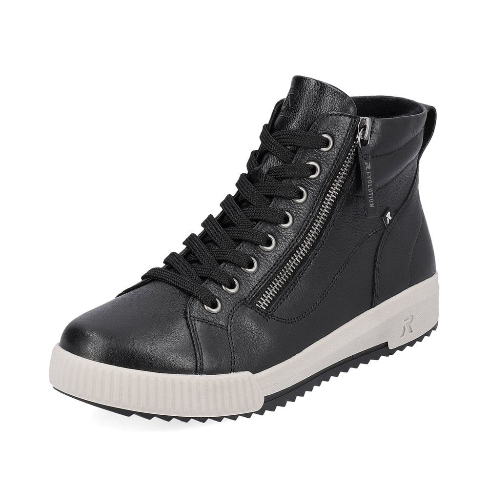 BLACK SPORT LACE UP BOOT