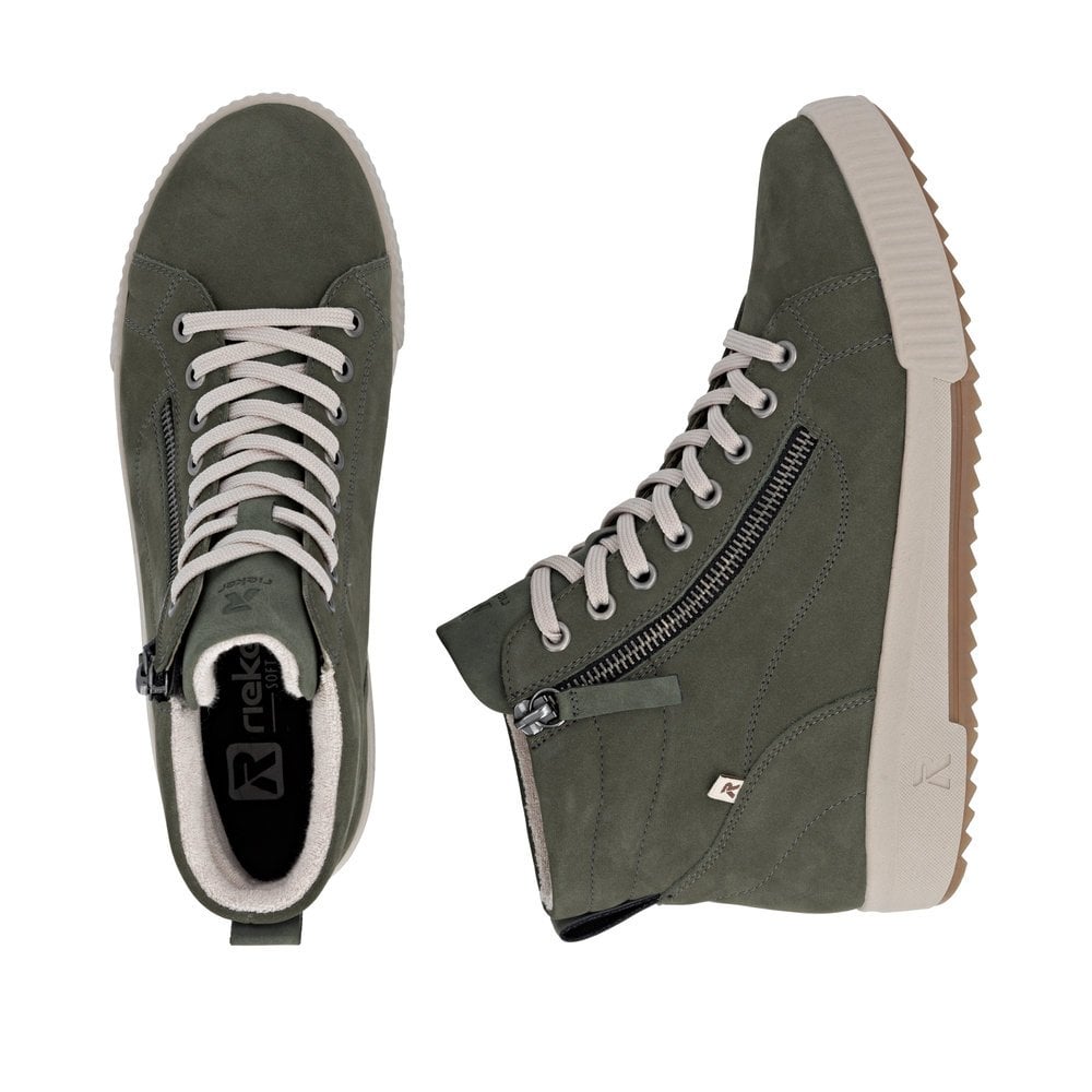 GREEN SPORT LACE UP BOOT