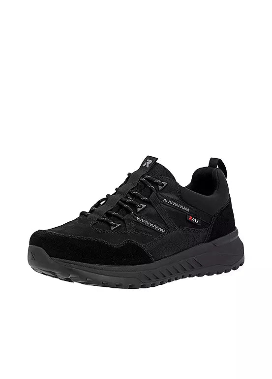 MENS BLACK SPORT PADDED TRAINER