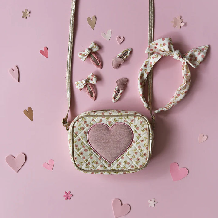 PATCHWORK HEART BAG
