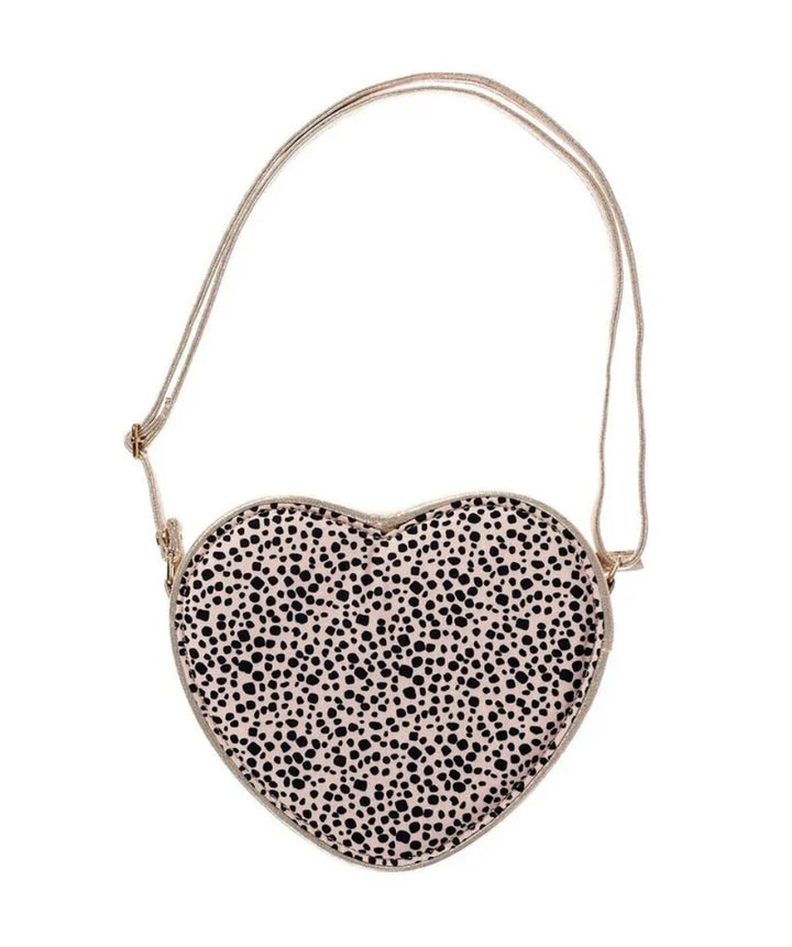LEOPARD LOVE HEART BAG
