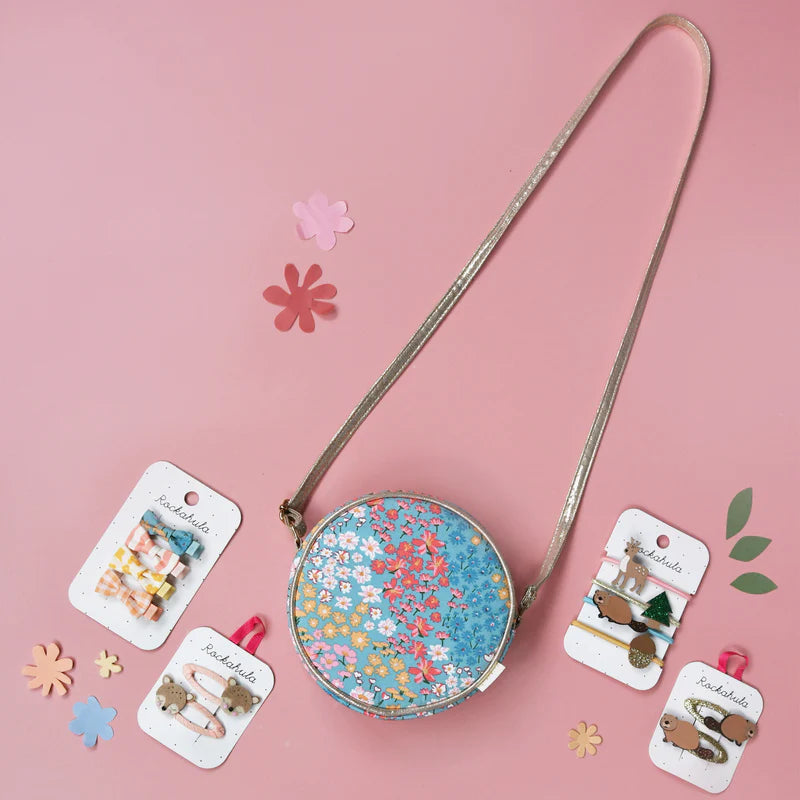 HEIDI FLORAL ROUND BAG