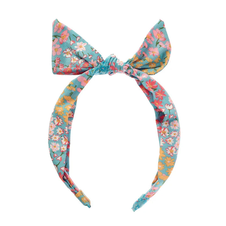 HEIDI FLORAL TIE HEADBAND