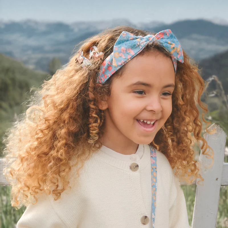 HEIDI FLORAL TIE HEADBAND
