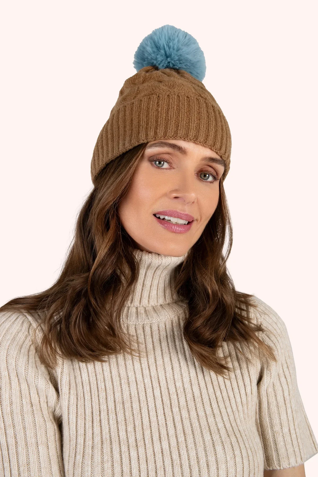 CHOCOLATE & ICE ELSIE POM POM HAT
