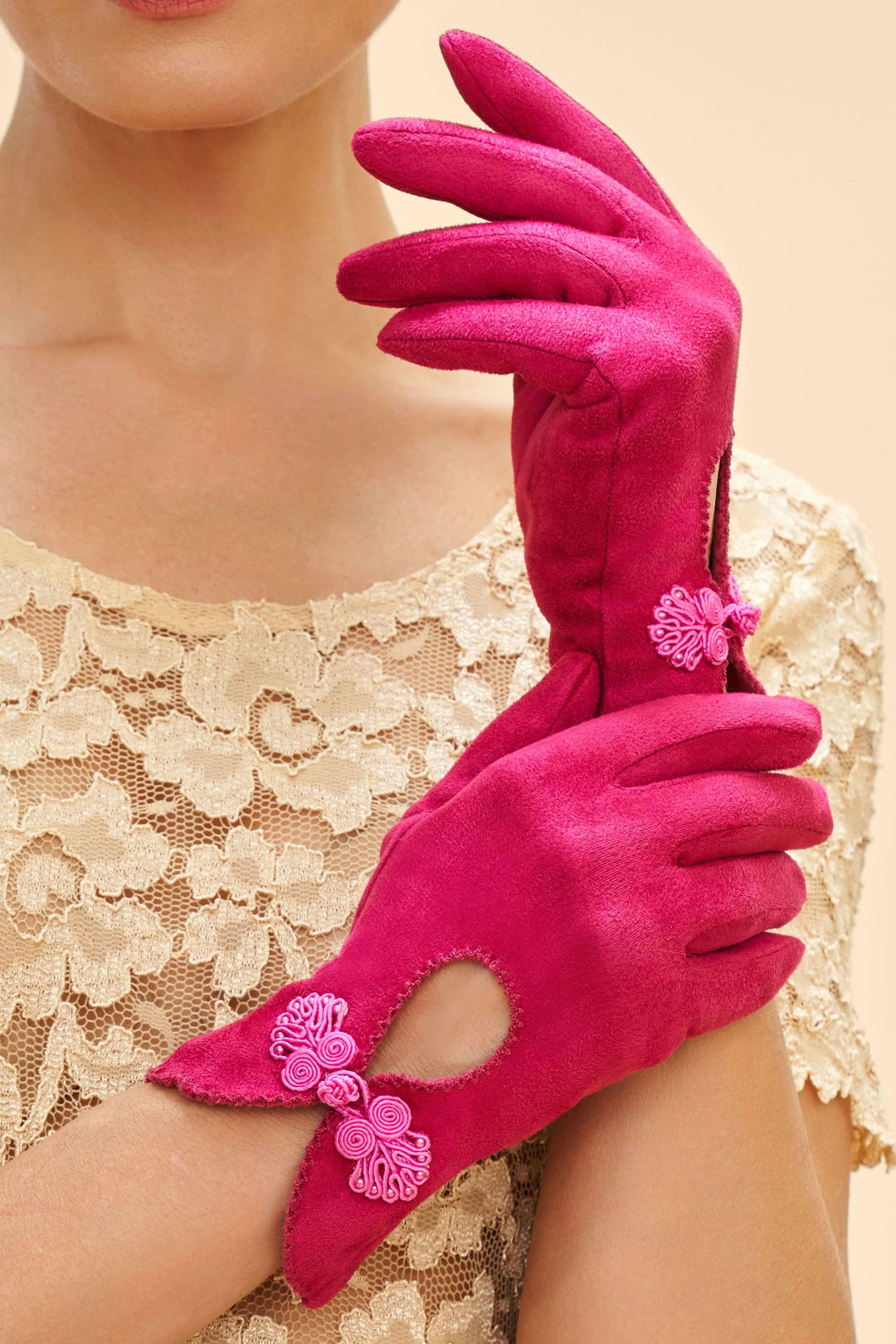 FUCHSIA SUKI GLOVES