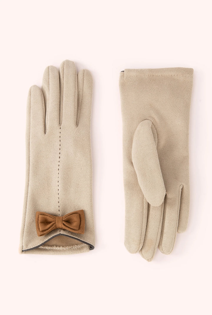 TAUPE & CHOCOLATE ADALYN GLOVES