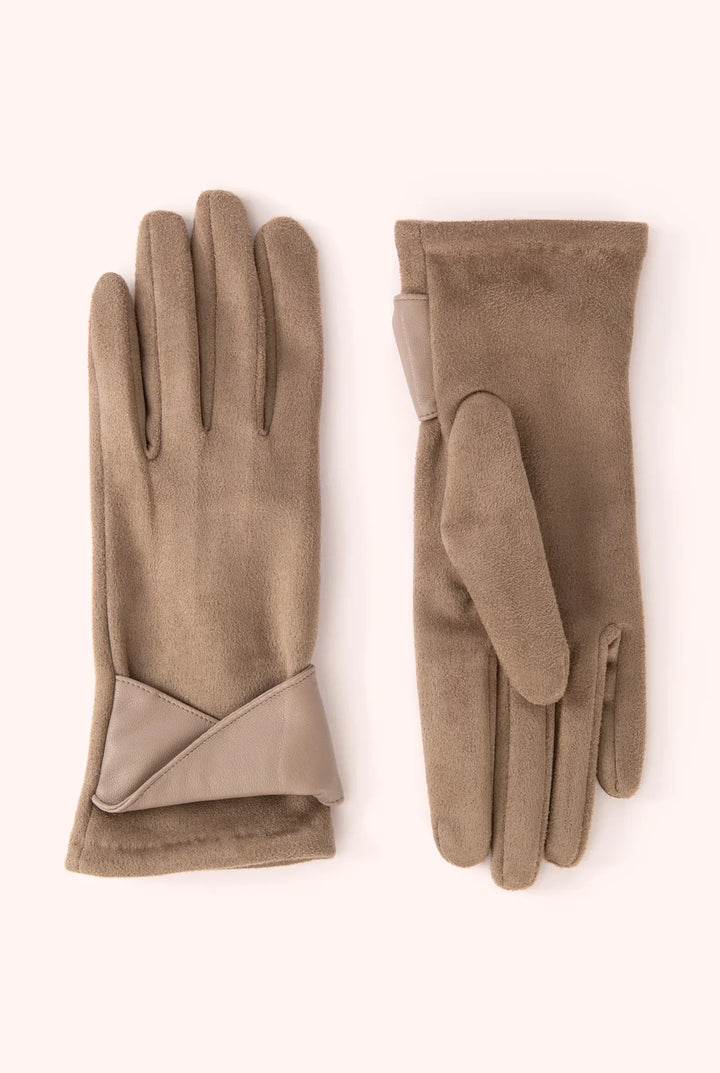 TAUPE MEREDITH GLOVES