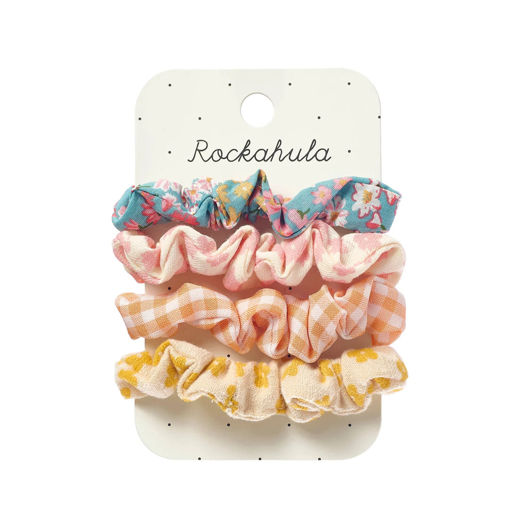 HEIDI FLORAL SCRUNCHIE SET