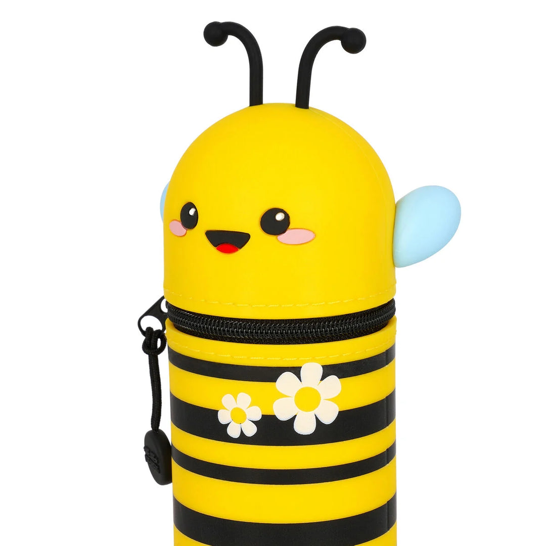 BEE DIFFERENT 2 IN 1 SILICONE PENCIL CASE