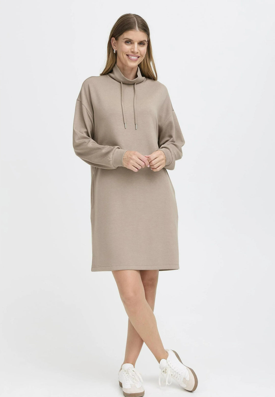 DESERT TAUPE AURORA DRESS