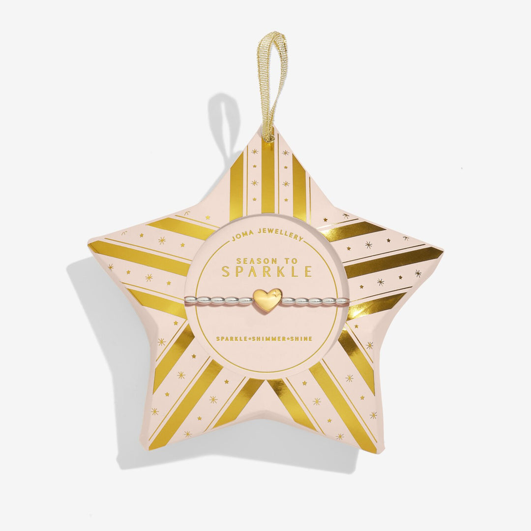 SEASON TO SPARKLE SILVER & GOLD PLATED BRACELET