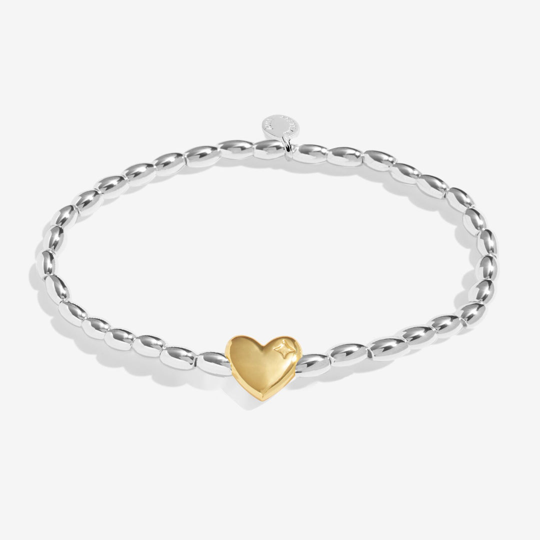 SEASON TO SPARKLE SILVER & GOLD PLATED BRACELET