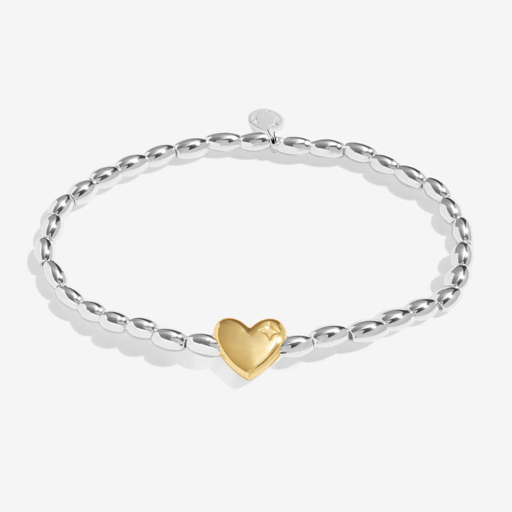 SEASON TO SPARKLE SILVER & GOLD PLATED BRACELET