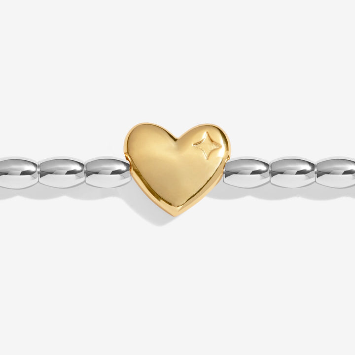 SEASON TO SPARKLE SILVER & GOLD PLATED BRACELET