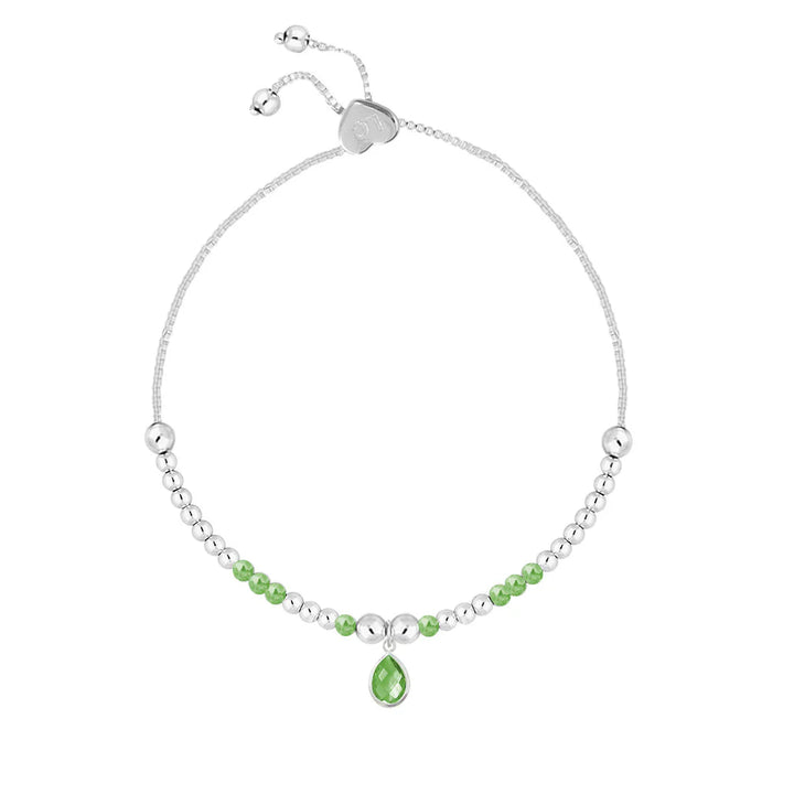 LIFE CHARMS AUGUST BIRTHSTONE BRACELET