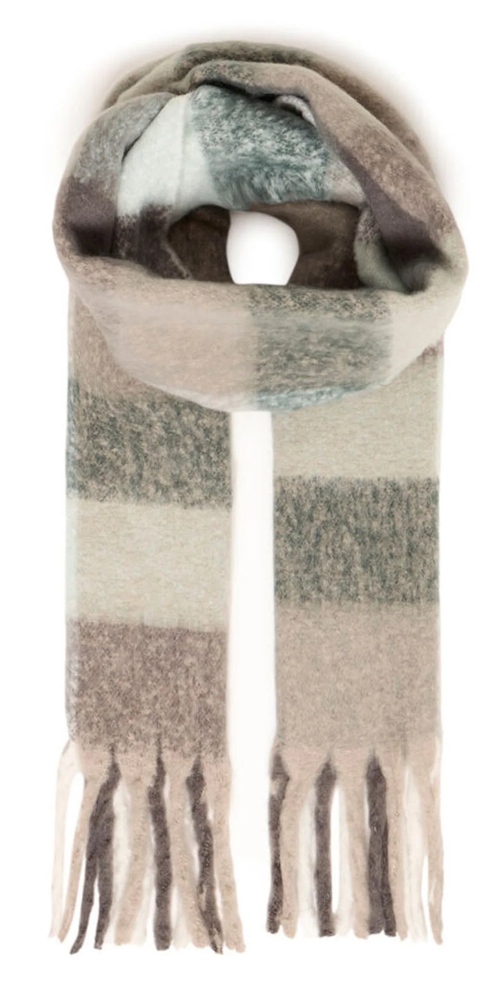 BLUE SURF MIX WATTI SCARF