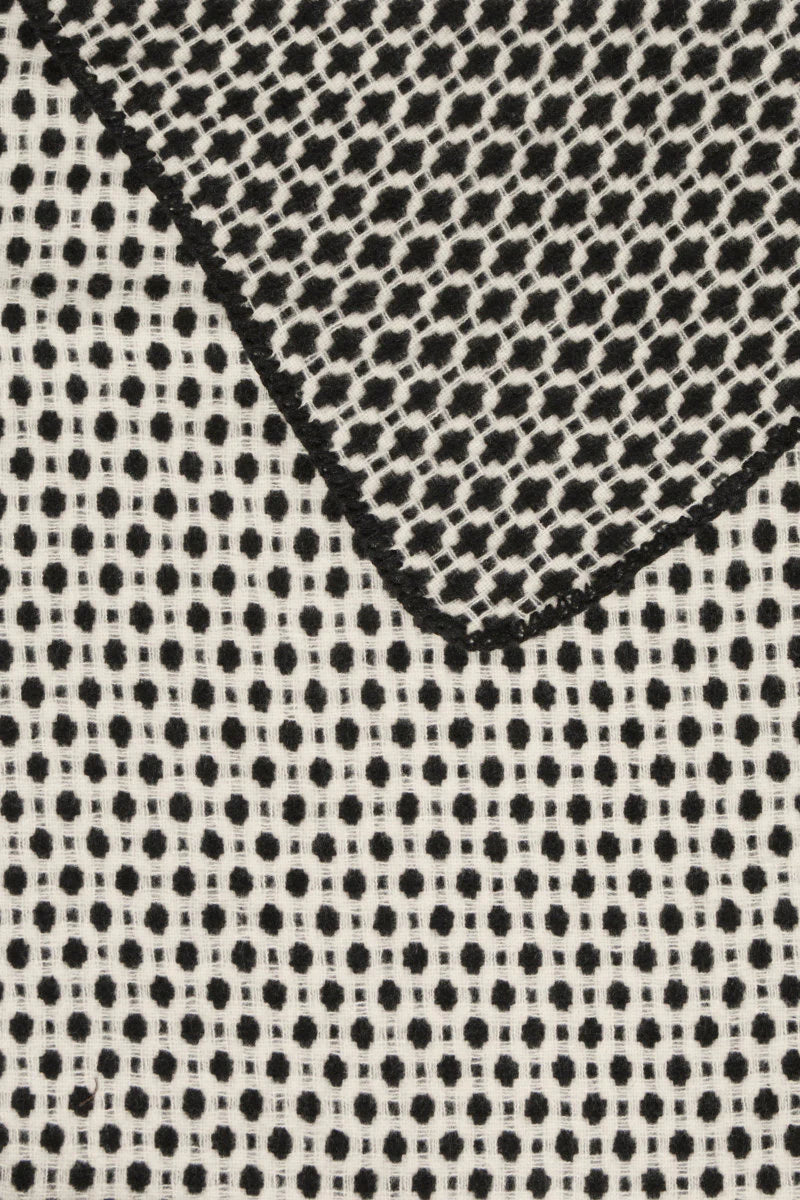 BLACK MIX WEDOT SCARF