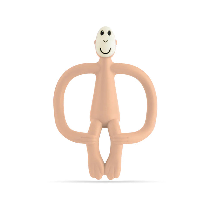 DUSTY PINK MONKEY TEETHER