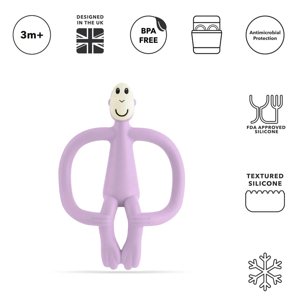 LILAC MONKEY TEETHER