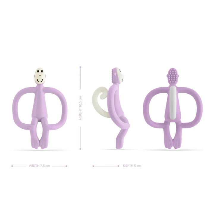 LILAC MONKEY TEETHER
