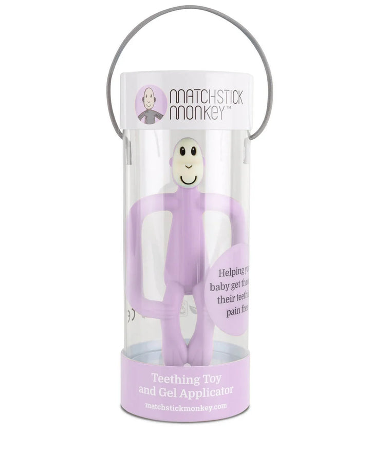 LILAC MONKEY TEETHER