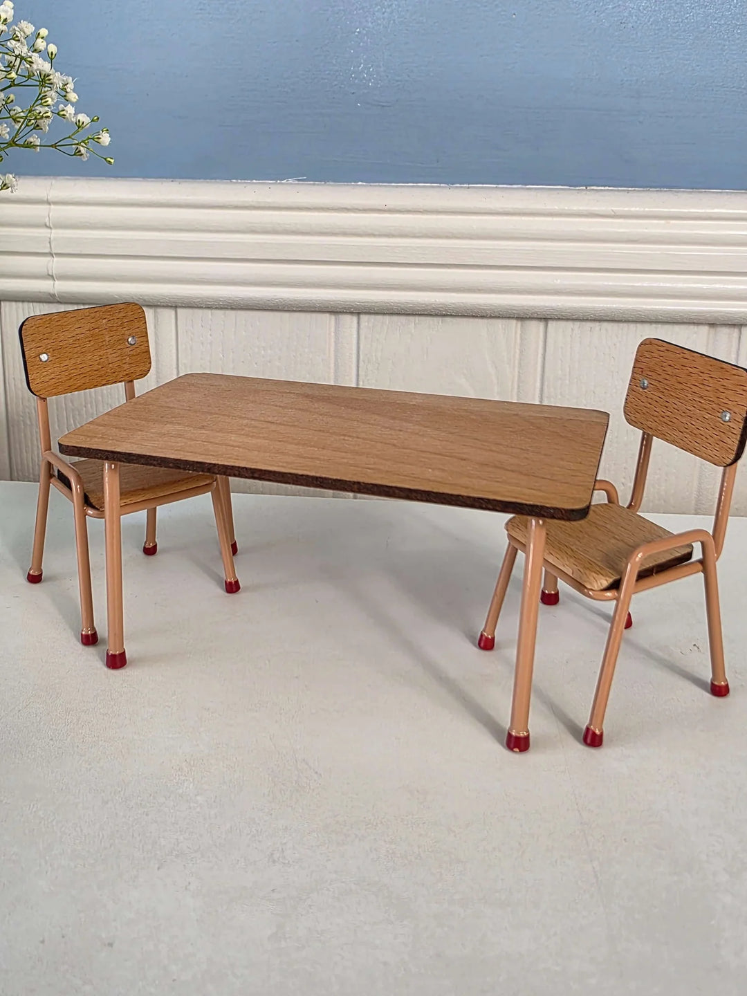 TABLE & CHAIR SET DRAK ROSE