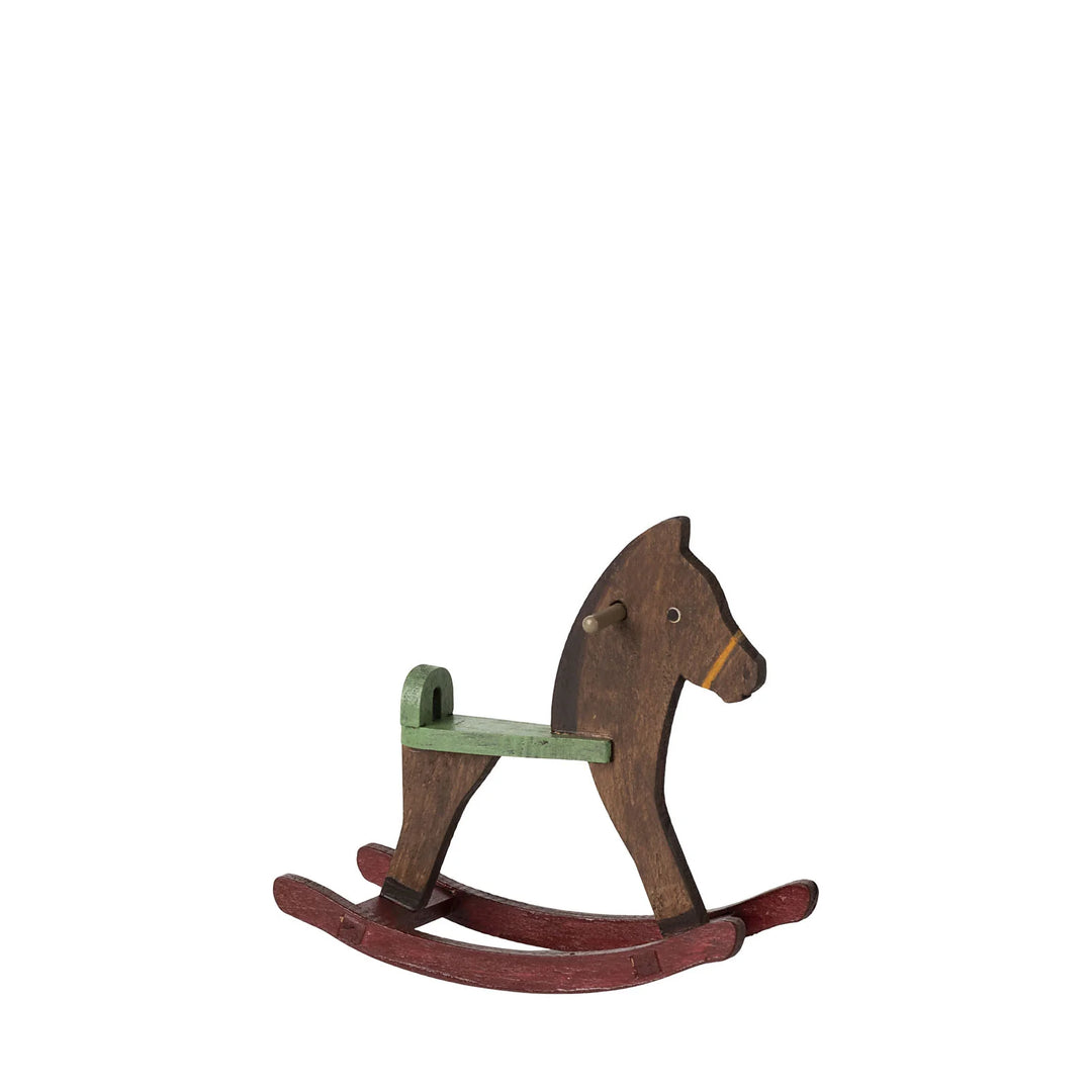 ROCKING HORSE MOUSE DARK BROWN