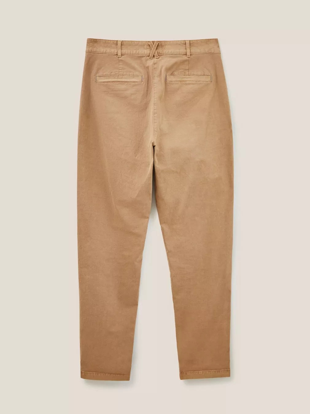 MID TAN TWISTER CHINO TROUSER