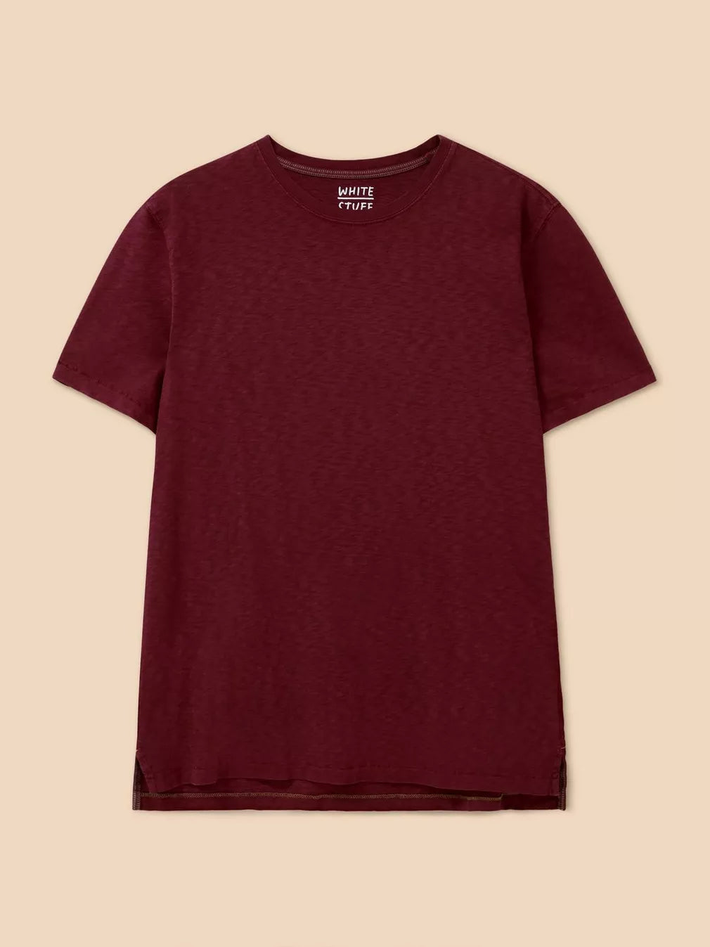 DARK PLUM ABERSOCH SHORT SLEEVE TEE