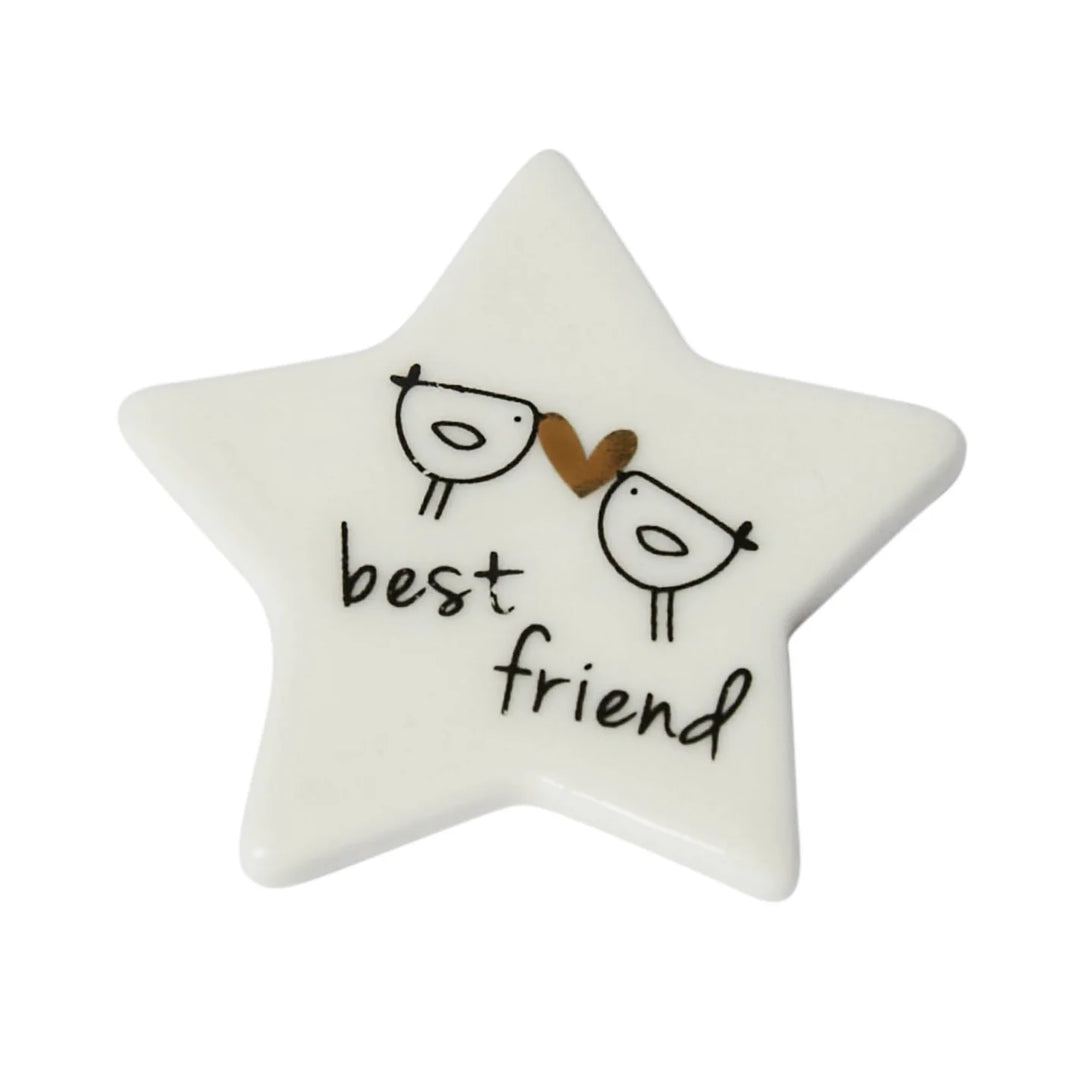 BEST FRIEND CERAMIC STAR TOKEN