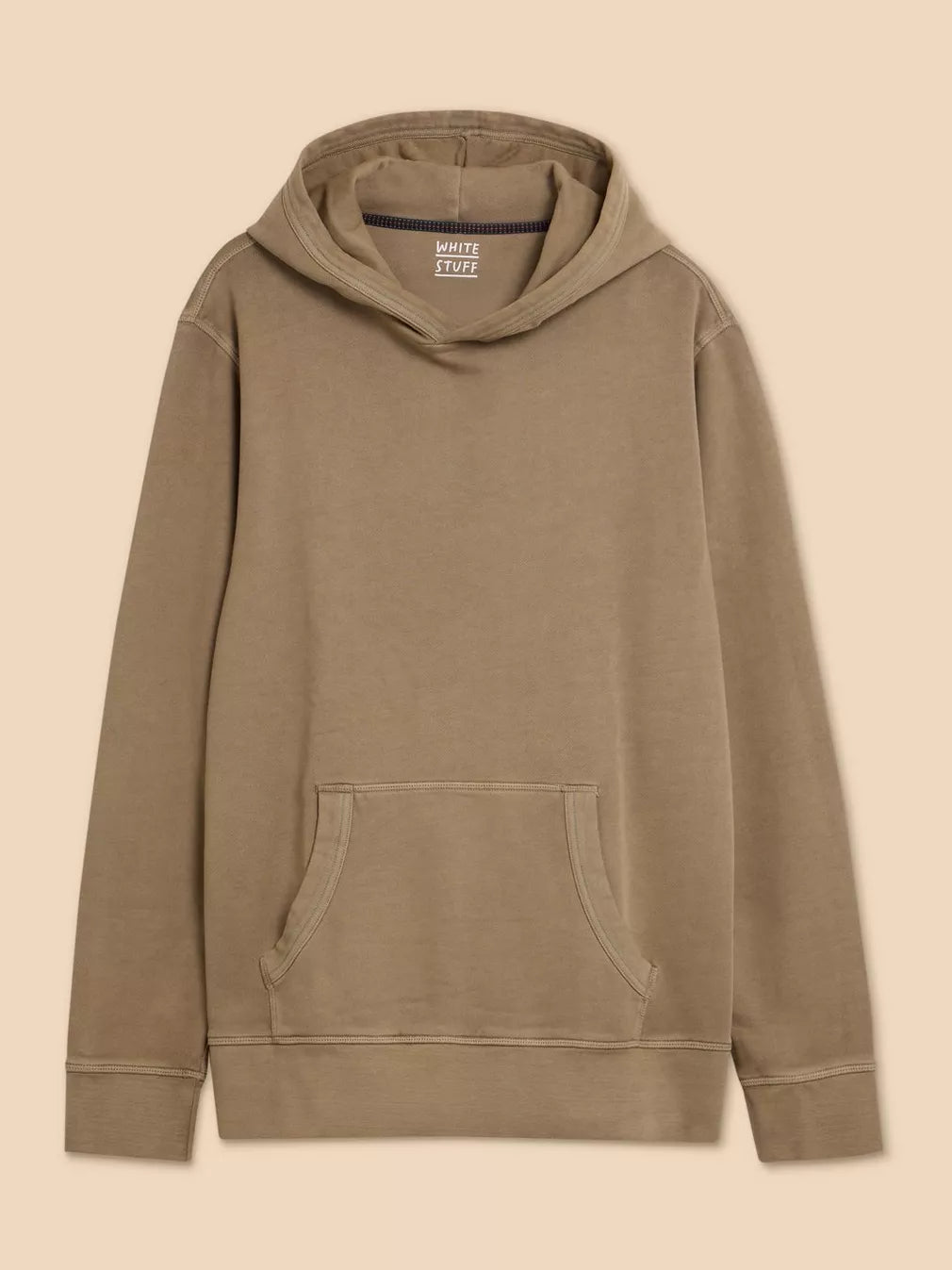 KHAKI GREEN OVERHEAD HOODIE