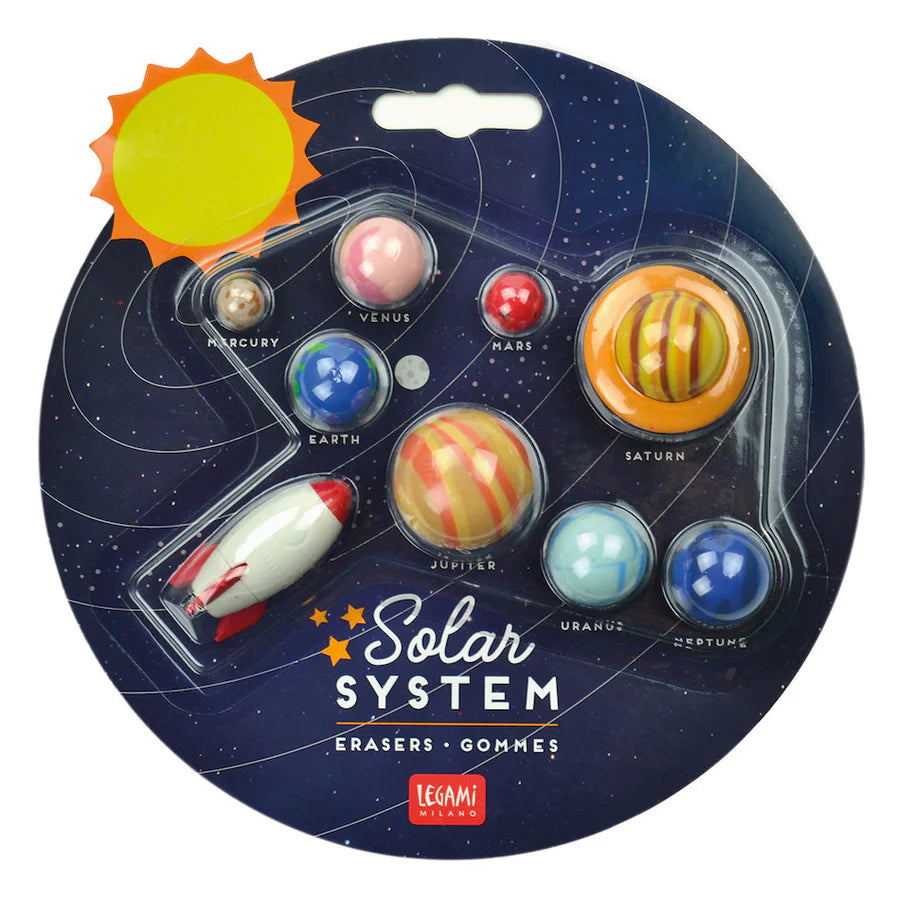 SOLAR SYSTEM ERASERS