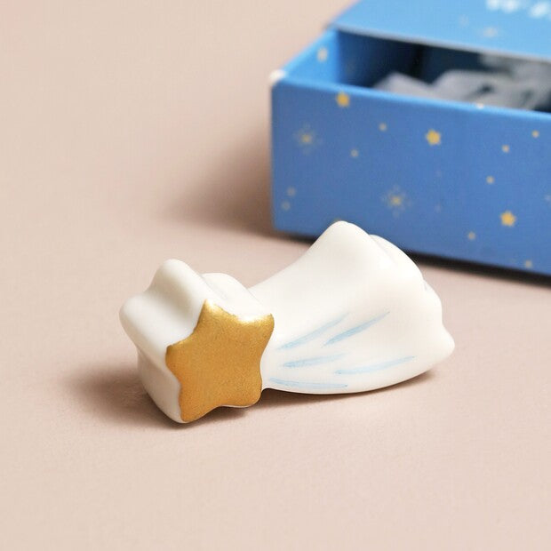 TINY MATCHBOX CERAMIC STAR TOKEN