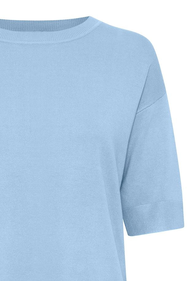 VISTA BLUE MORLA KNITTED T-SHIRT