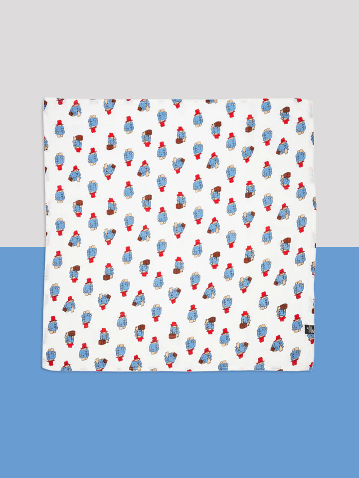 PADDINGTON LOVES TO TRAVEL 2PK MUSLIN SQUARES