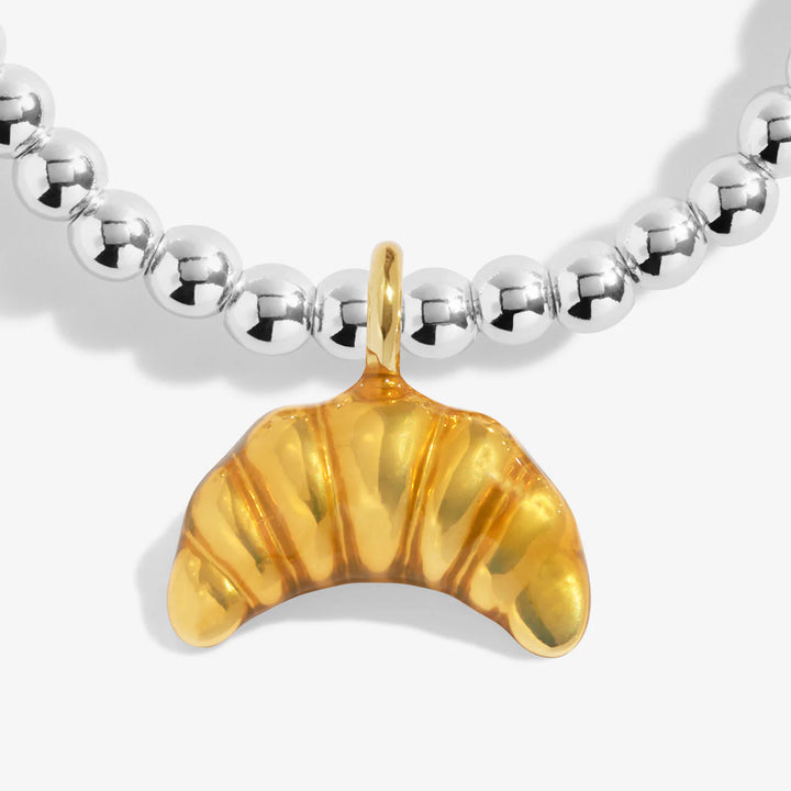 A LITTLE VIBES BABES WHO BRUNCH BRACELET