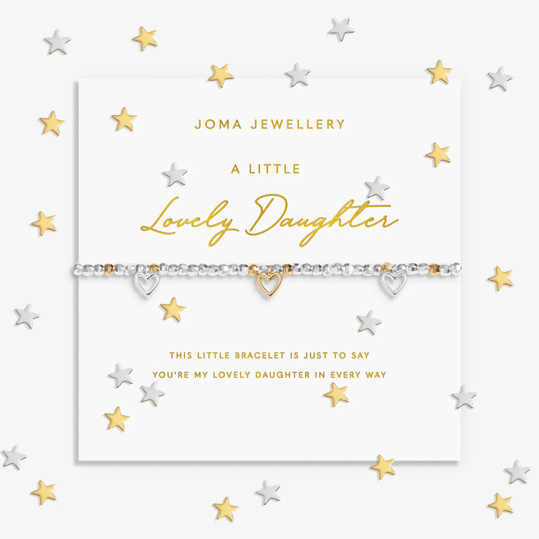 SPARKLE CONFETTI A LITTLE LOVELY DAUGHTER BRACELET